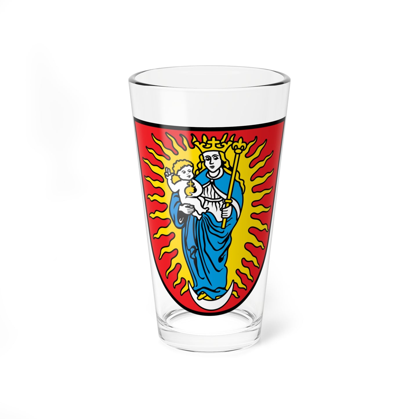 DEU Aub COA (Germany) (Coat of Arms) Pint Glass 16oz