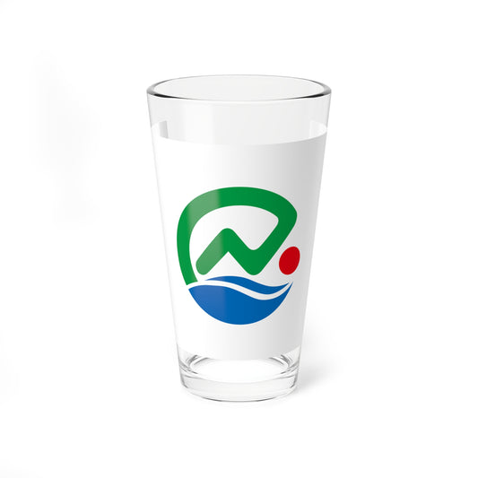 Flag of Nanjo Okinawa (Japan) Pint Glass 16oz