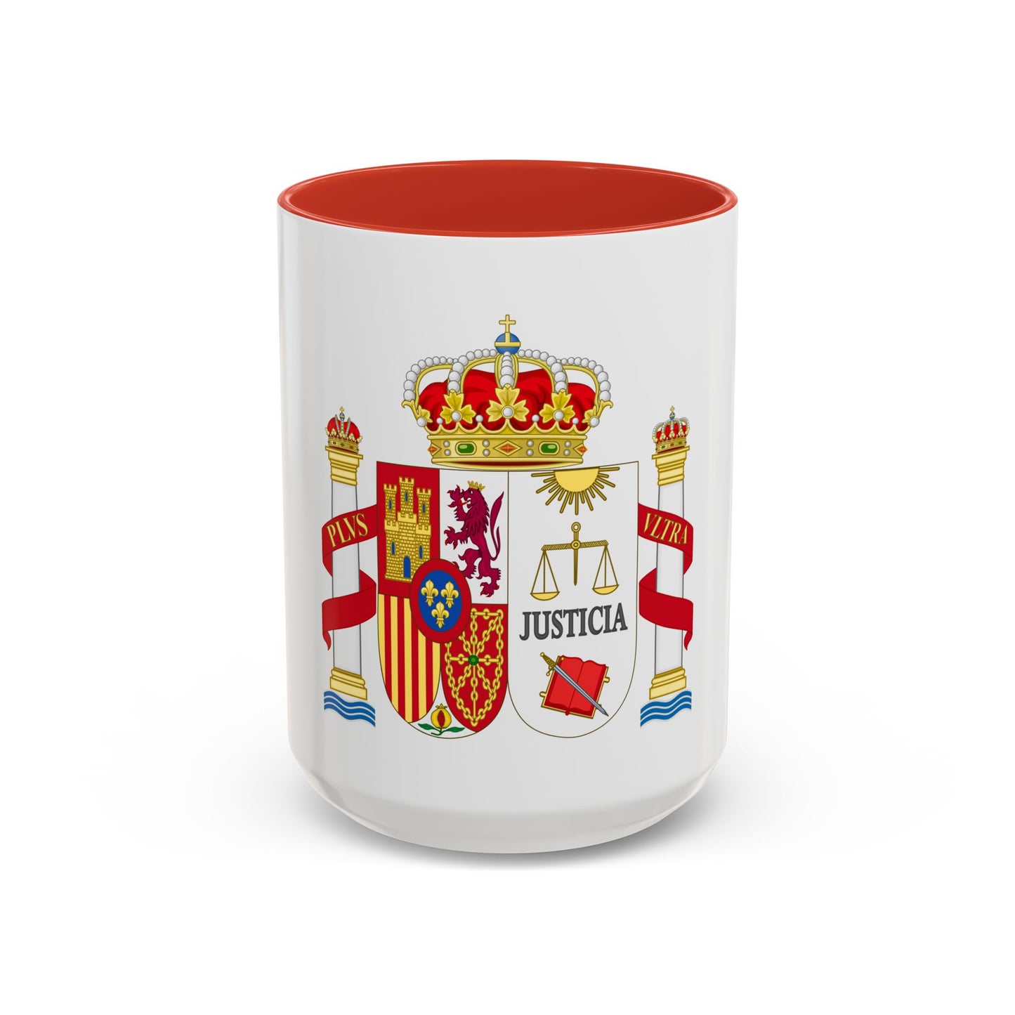 Coat of Arms of Spanish Judiciary Badges (Magistrates, Judges and Attorneys) - Accent Coffee Mug