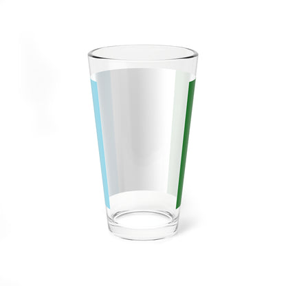 Datem del Maranon flag (Peru) Pint Glass 16oz