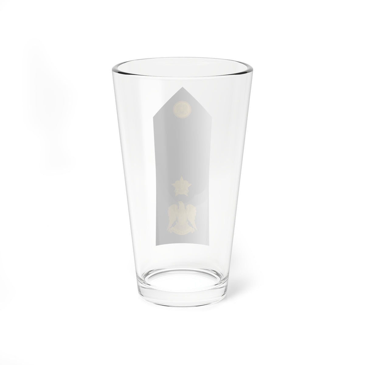 Syria Navy   OF04 (Syria) (Military Rank) Pint Glass 16oz