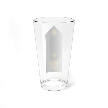 Syria Navy   OF04 (Syria) (Military Rank) Pint Glass 16oz
