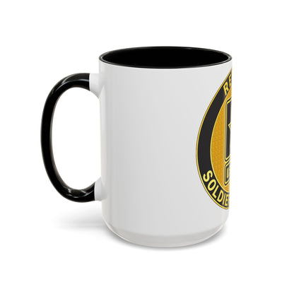 Retired Service Identification Badge (U.S. Army) Accent Coffee Mug