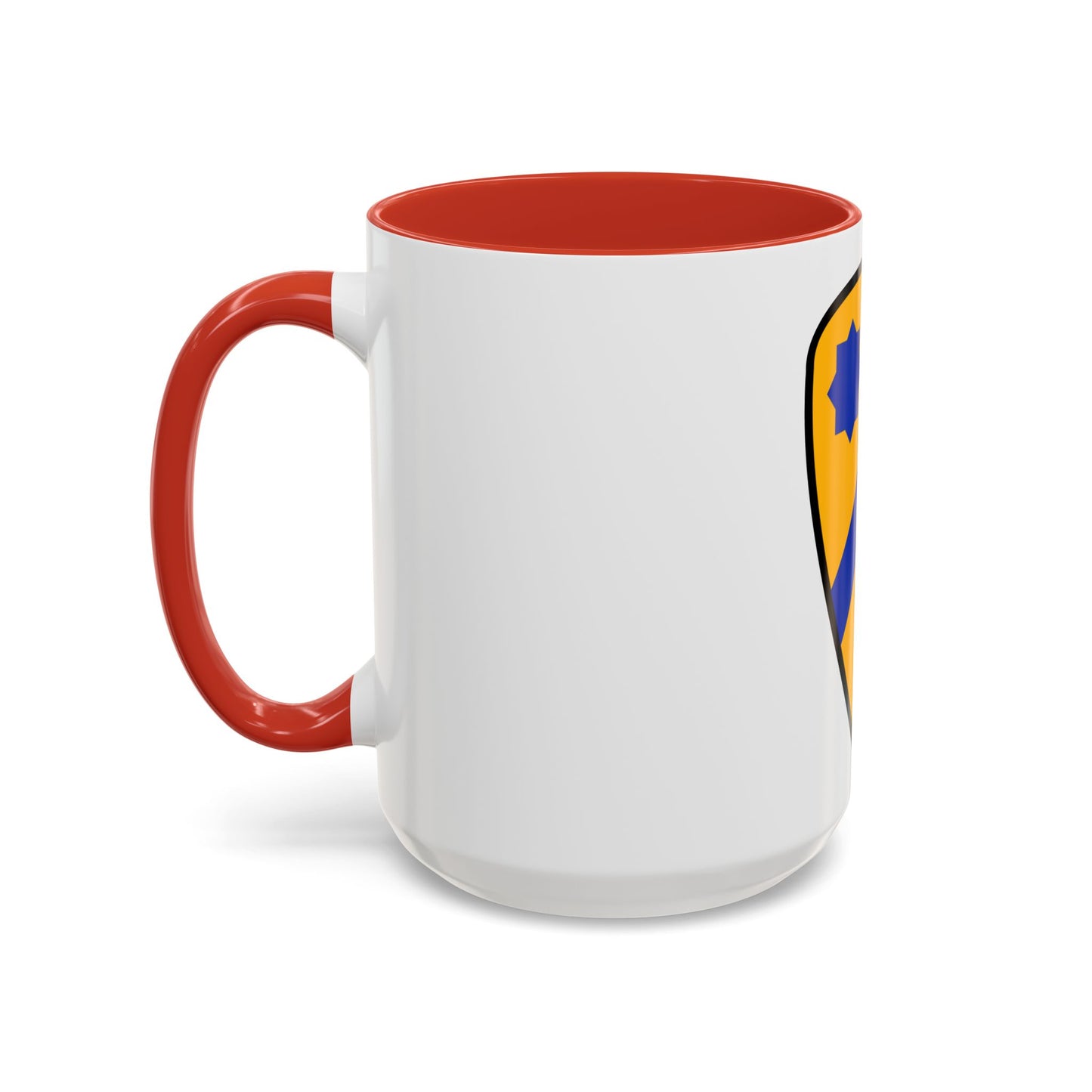 US 2nd Cavalry Division (U.S. Army) Accent Coffee Mug