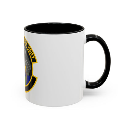 595 Operations Support Flight AFSPC (U.S. Air Force) Accent Coffee Mug