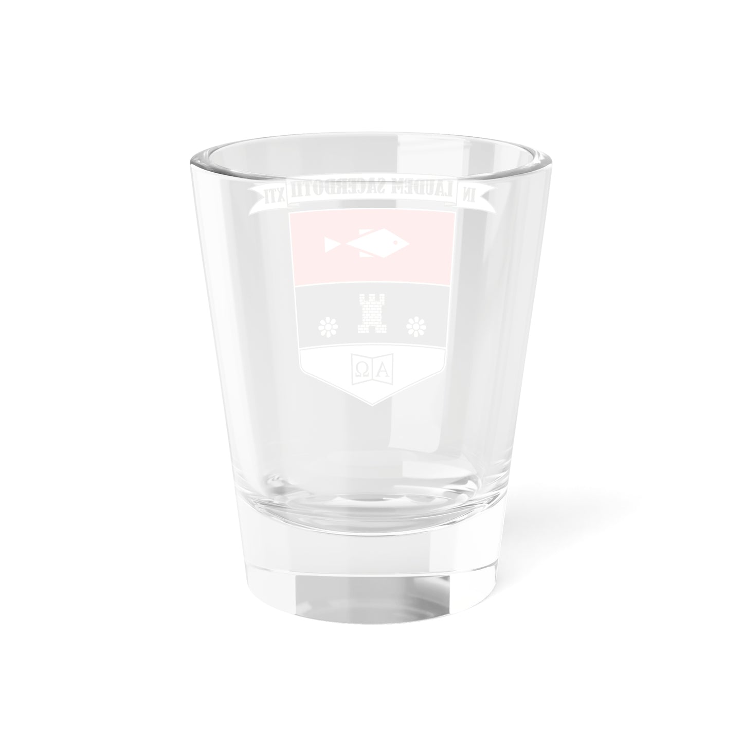 Escudo Seminario Nacional Cristo Sacerdote (Colombia) (Coat of Arms) Shot Glass 1.5oz