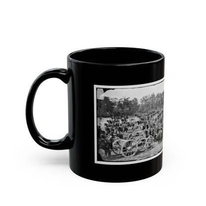Fair Oaks, Va., Vicinity. Battery M., 2d U.S. Artillery, Commanded By Capt. Henry Benson (U.S. Civil War) Black Coffee Mug