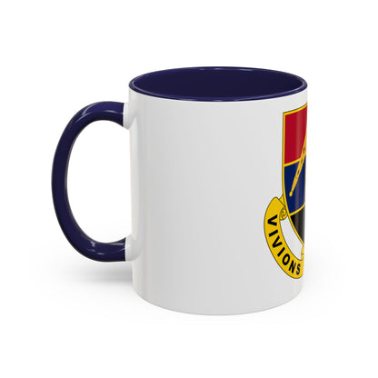 351 Armored Field Artillery Battalion (U.S. Army) Accent Coffee Mug