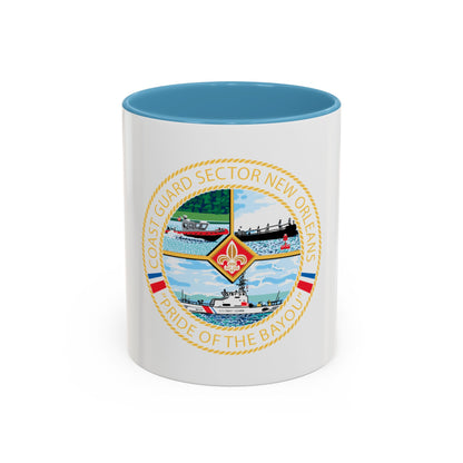 USCG Sector New Orleans   Pride of the Bayou (U.S. Coast Guard) Accent Coffee Mug