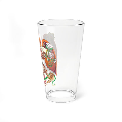 Ulaanbaatar Khangardi (Mongolia) (Coat of Arms) Pint Glass 16oz