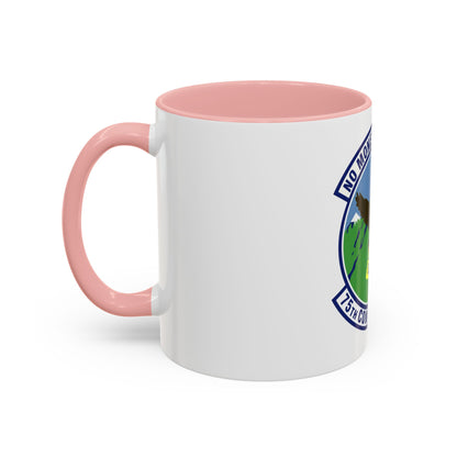 75th Comptroller Squadron (U.S. Air Force) Accent Coffee Mug