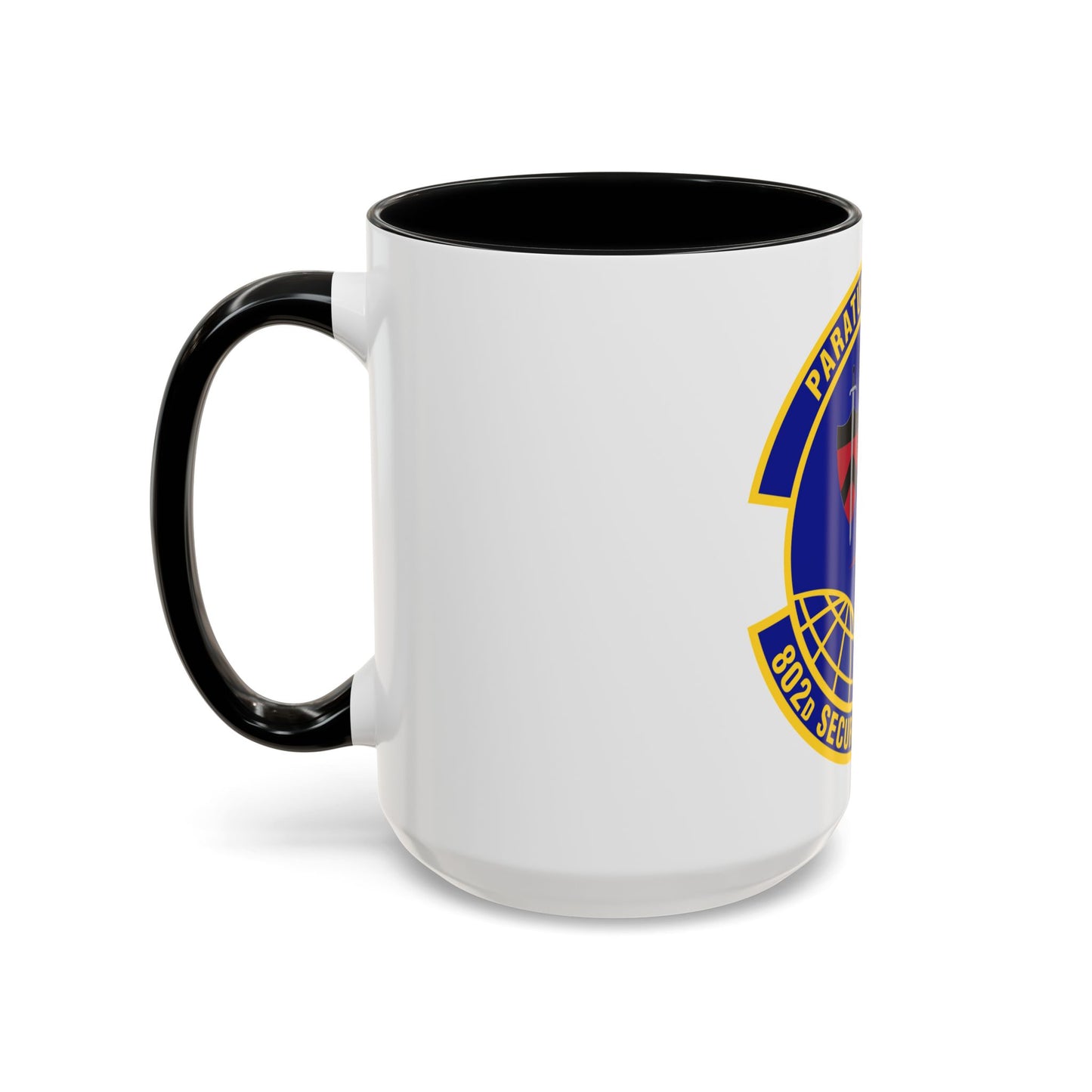 802d Security Forces Squadron (U.S. Air Force) Accent Coffee Mug