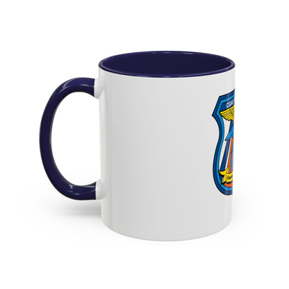 USCG Air Station Traverse City (U.S. Coast Guard) Accent Coffee Mug