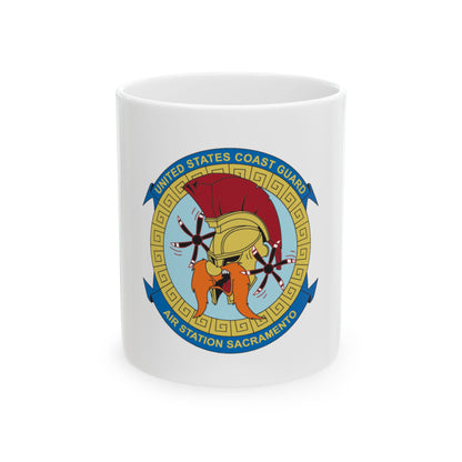 USCG AS Sacramento CA (U.S. Coast Guard) White Coffee Mug