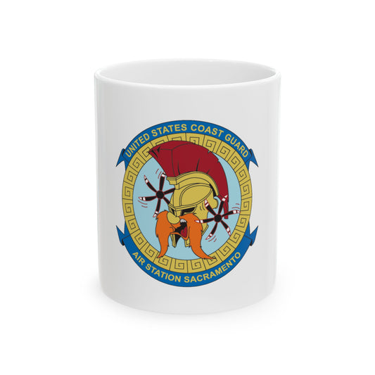 USCG AS Sacramento CA (U.S. Coast Guard) White Coffee Mug