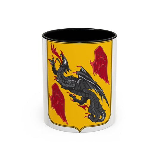 81 Airborne Antiaircraft Artillery Battalion 2 (U.S. Army) Accent Coffee Mug