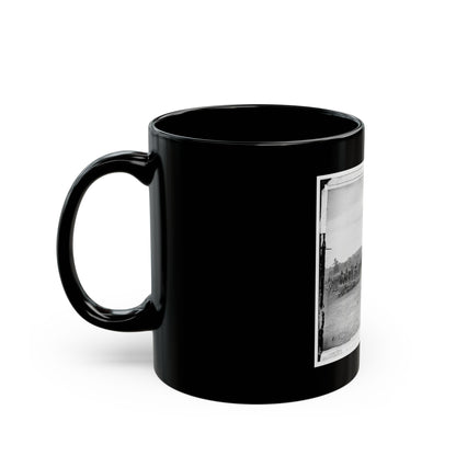 Antietam, Maryland. Captain J.M. Knap's Penn. Independent Battery  E  Light Artillery (U.S. Civil War) Black Coffee Mug