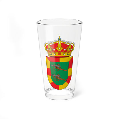 Escudo de Alcubierre (Spain) (Coat of Arms) Pint Glass 16oz