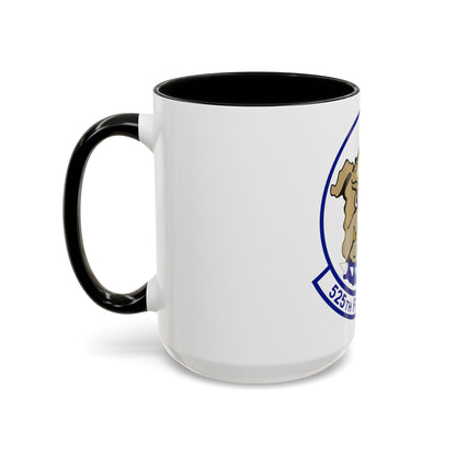 525th Fighter Squadron (U.S. Air Force) Accent Coffee Mug
