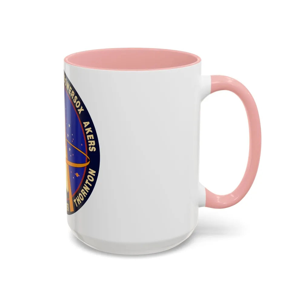 STS 61 (NASA) Accent Coffee Mug-Go Mug Yourself