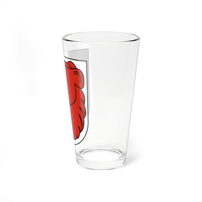 Wäldi-blazon (Switzerland) (Coat of Arms) Pint Glass 16oz