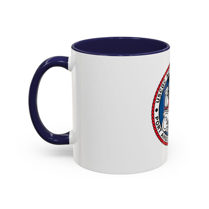 USCGC Active WMEC 618 Port Angeles WA (U.S. Coast Guard) Accent Coffee Mug
