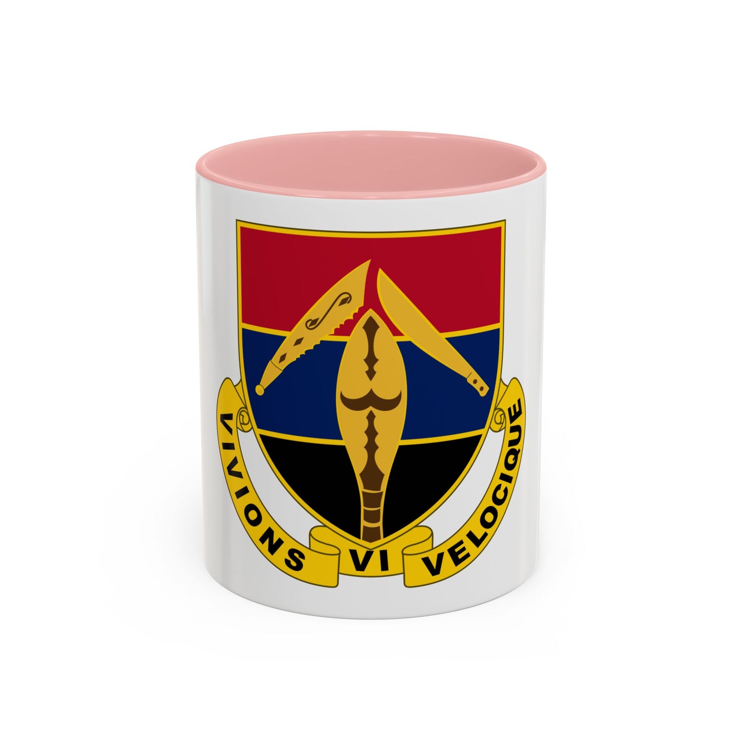 351 Armored Field Artillery Battalion (U.S. Army) Accent Coffee Mug