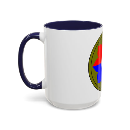 9th Infantry Division patch (U.S. Army) Accent Coffee Mug
