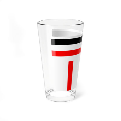 Flag of police of Japanese Taiwan 1901-1945 (Japan) Pint Glass 16oz