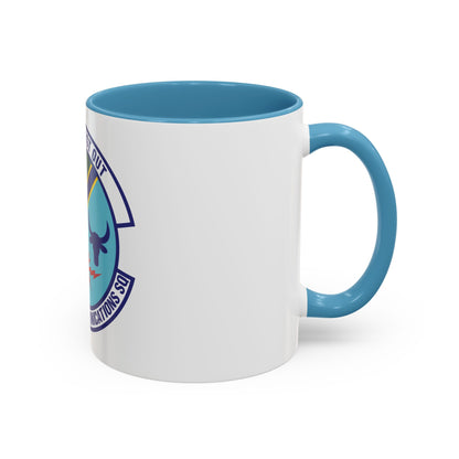 1st Combat Communications Squadron (U.S. Air Force) Accent Coffee Mug