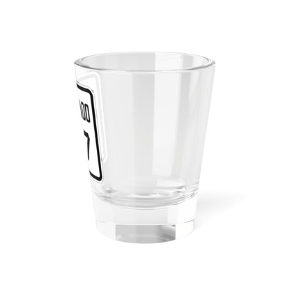 Colorado 107 1926 (Colorado) (Road Sign) Shot Glass 1.5oz-Go Mug Yourself