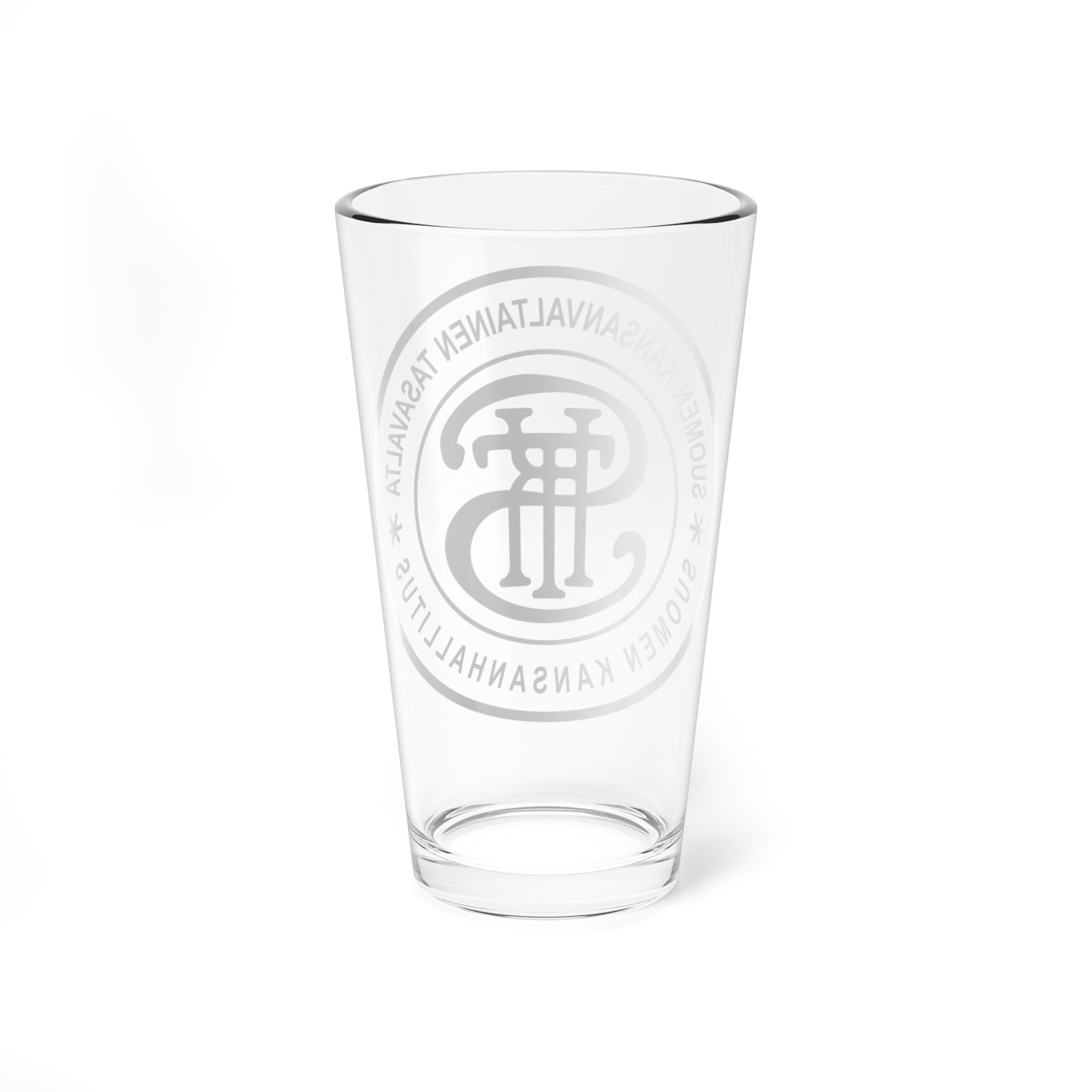 Seal of the Finnish Democratic Republic (Finland) (Coat of Arms) Pint Glass 16oz