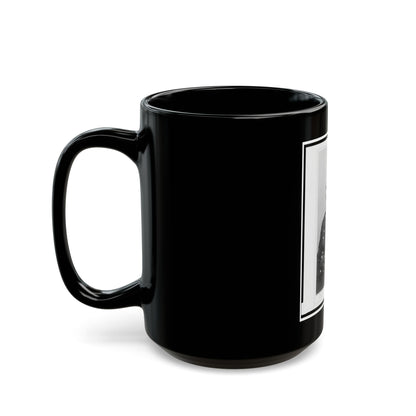 General Josiah Miller, Inspector General, Half-Length Portrait, Seated, Facing Left (U.S. Civil War) Black Coffee Mug