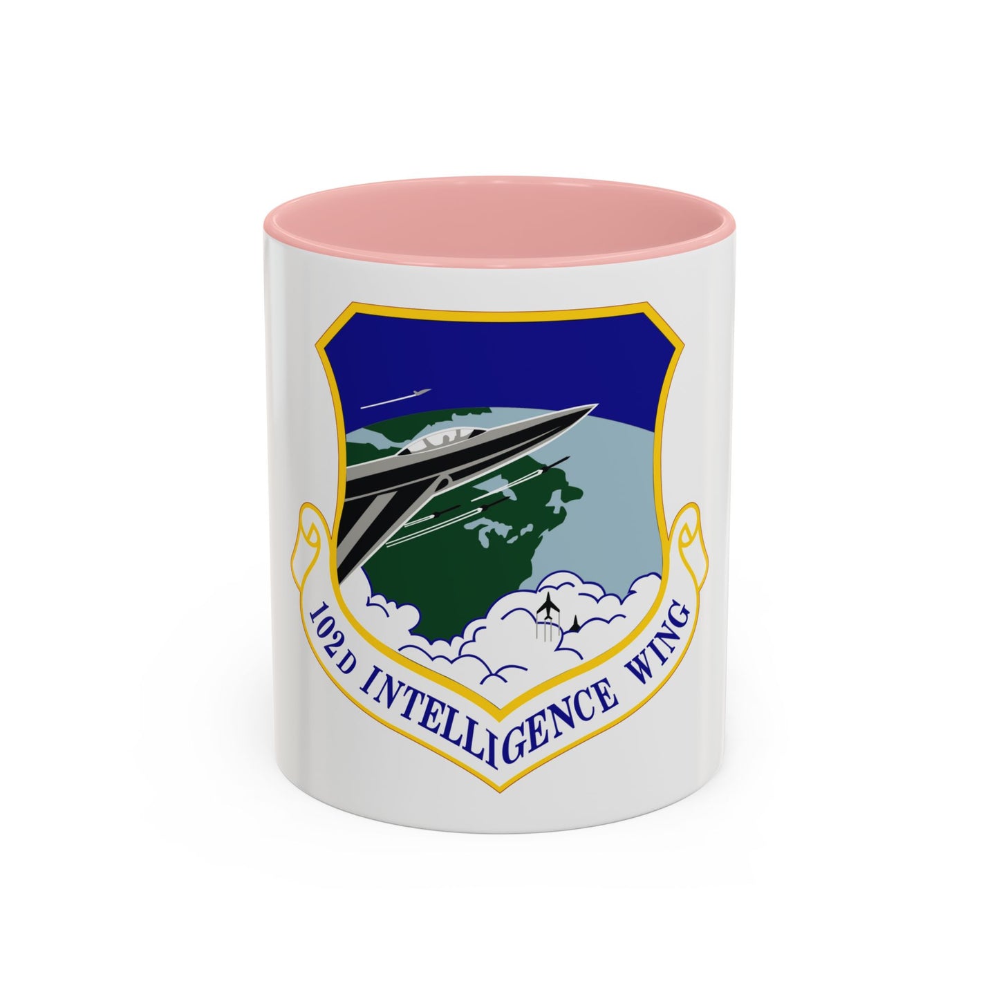 102d Intelligence Wing (U.S. Air Force) Accent Coffee Mug