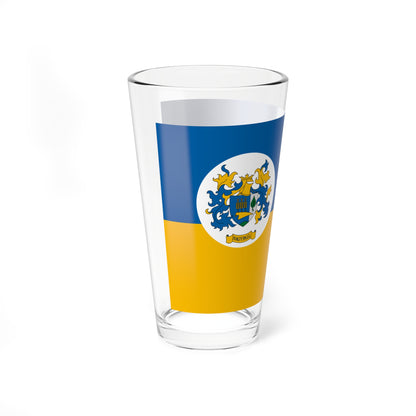 Flag of Nagypall (Hungary) Pint Glass 16oz