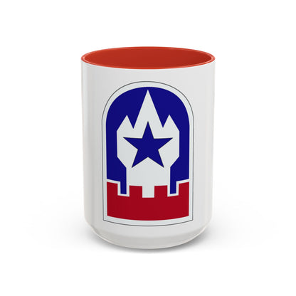 Engineer Command Europe (U.S. Army) Accent Coffee Mug