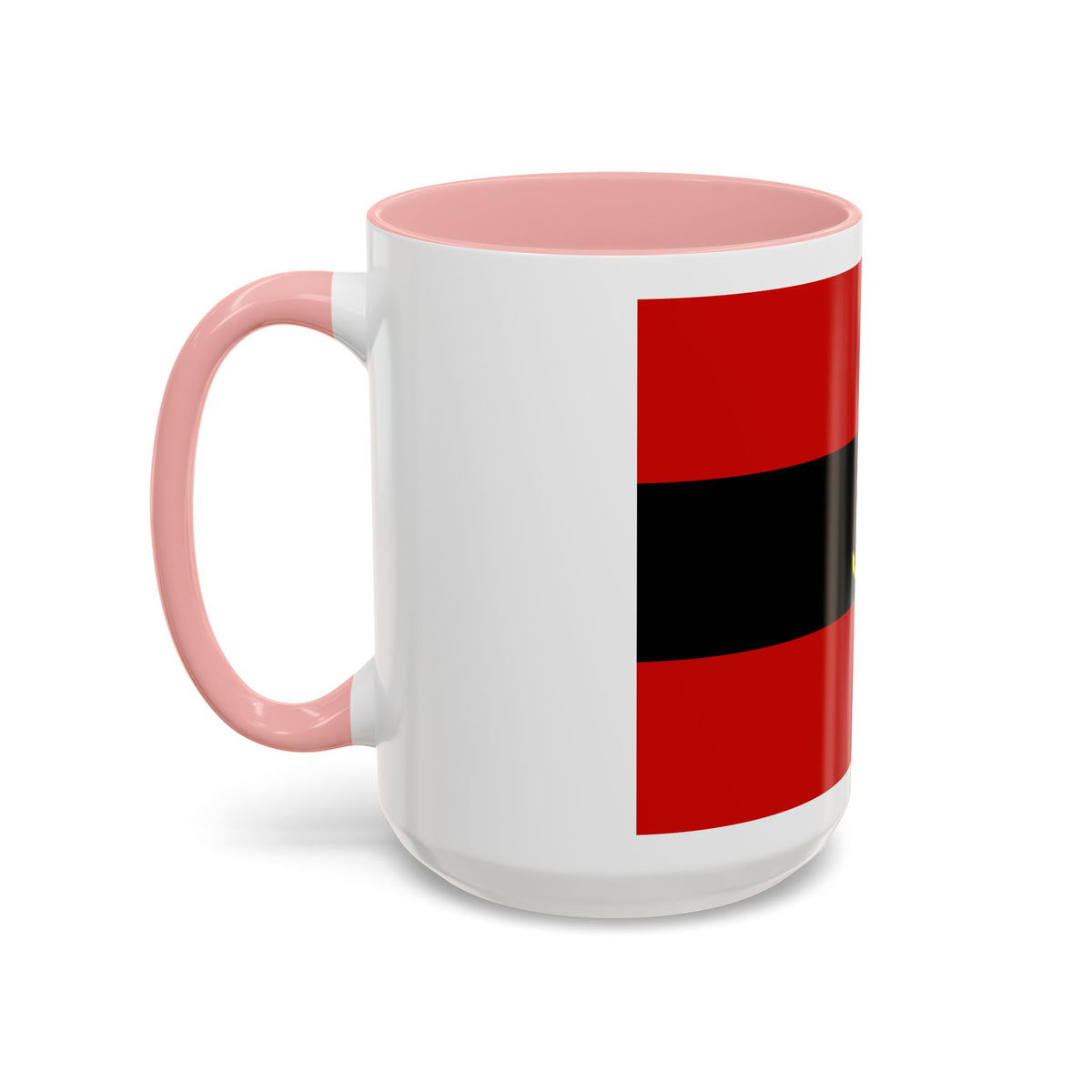 Naval Ensign of Albania 1946 to 1954 - Accent Coffee Mug