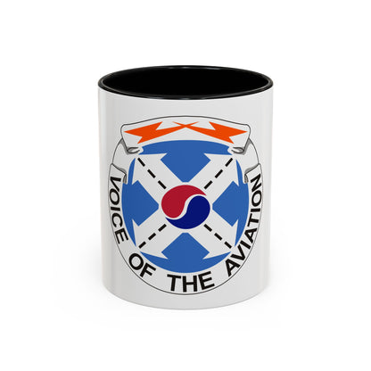 125th Air Traffic Control Battalion (U.S. Army) Accent Coffee Mug