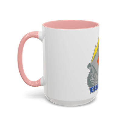 422 Signal Battalion (U.S. Army) Accent Coffee Mug