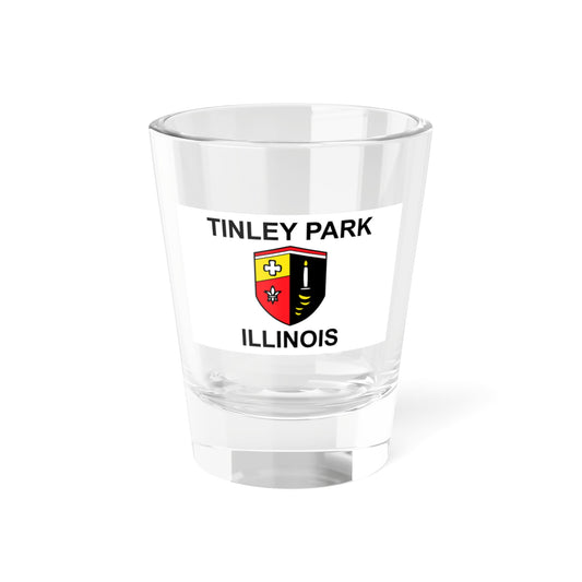 Flag of Tinley Park Illinois (United States) Shot Glass 1.5oz
