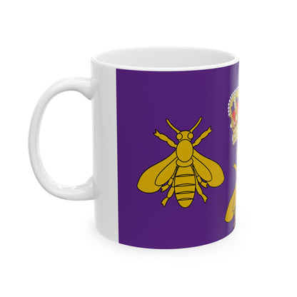 Banner of Arms of the Empire of the Sahara (Algeria) White Coffee Mug