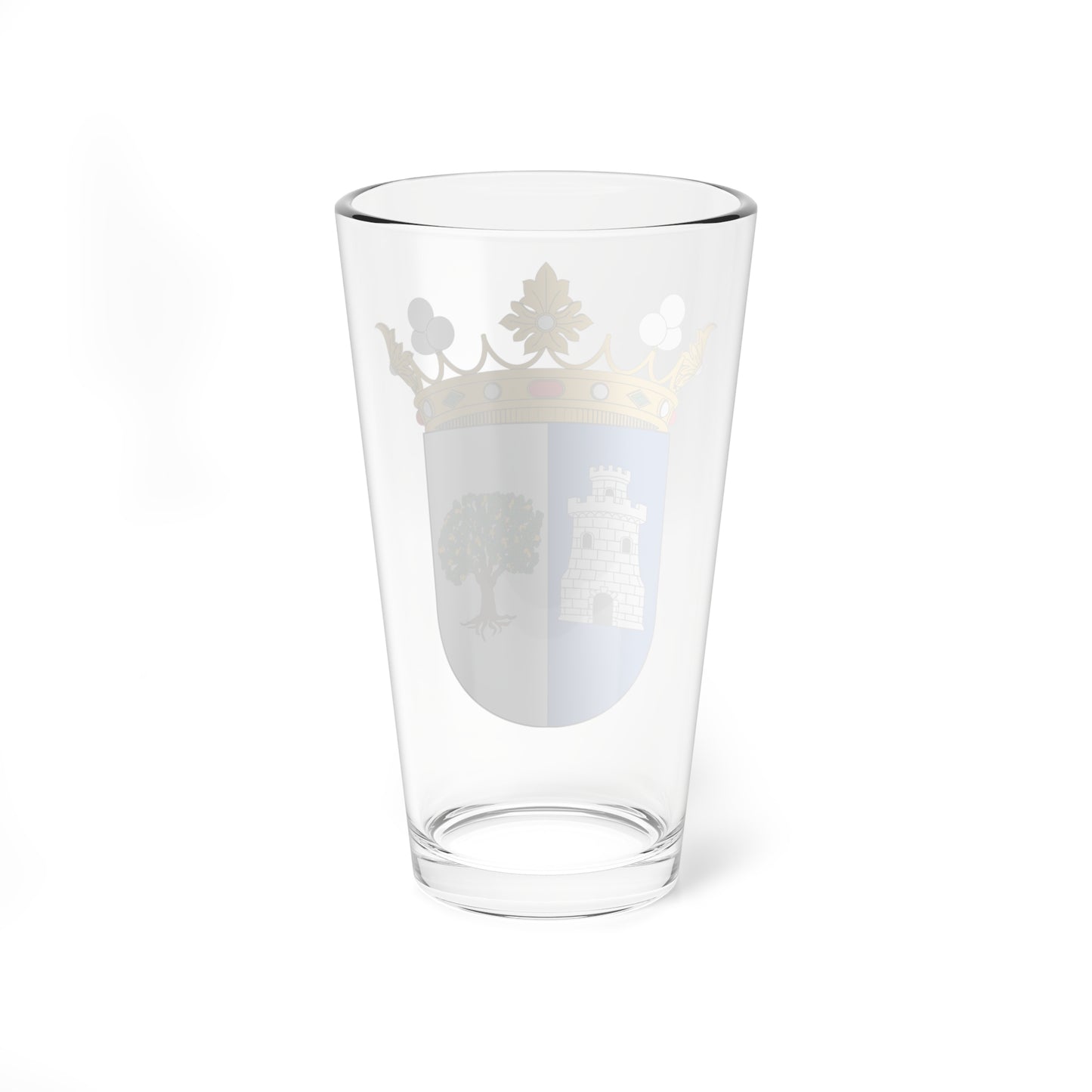 Escudo de Alcalá del Valle (Spain) (Coat of Arms) Pint Glass 16oz