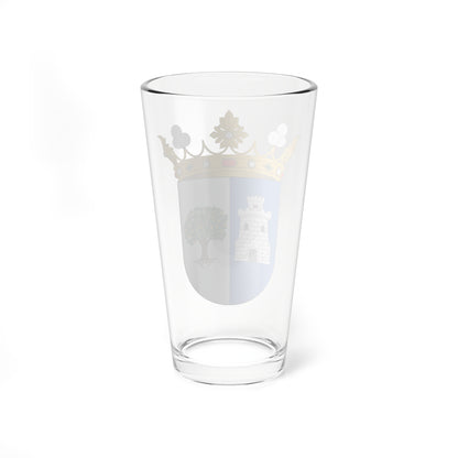 Escudo de Alcalá del Valle (Spain) (Coat of Arms) Pint Glass 16oz