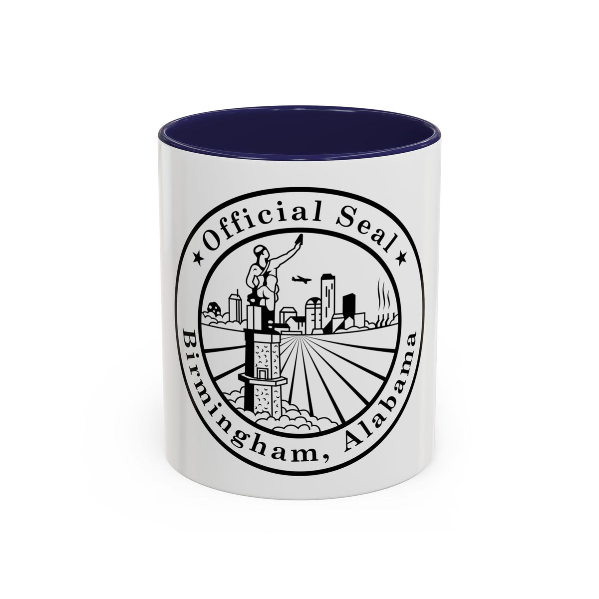Seal of Birmingham Alabama - Accent Coffee Mug