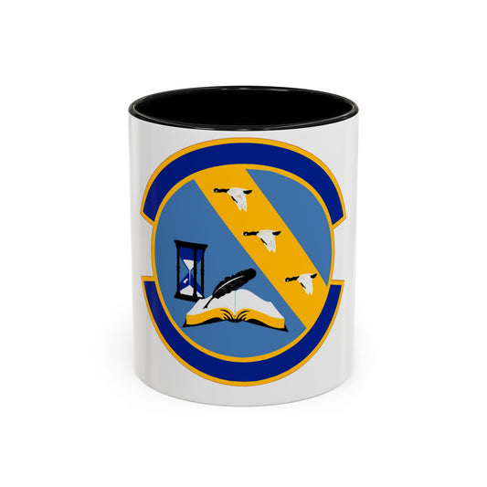 11 Contracting Squadron USAF (U.S. Air Force) Accent Coffee Mug