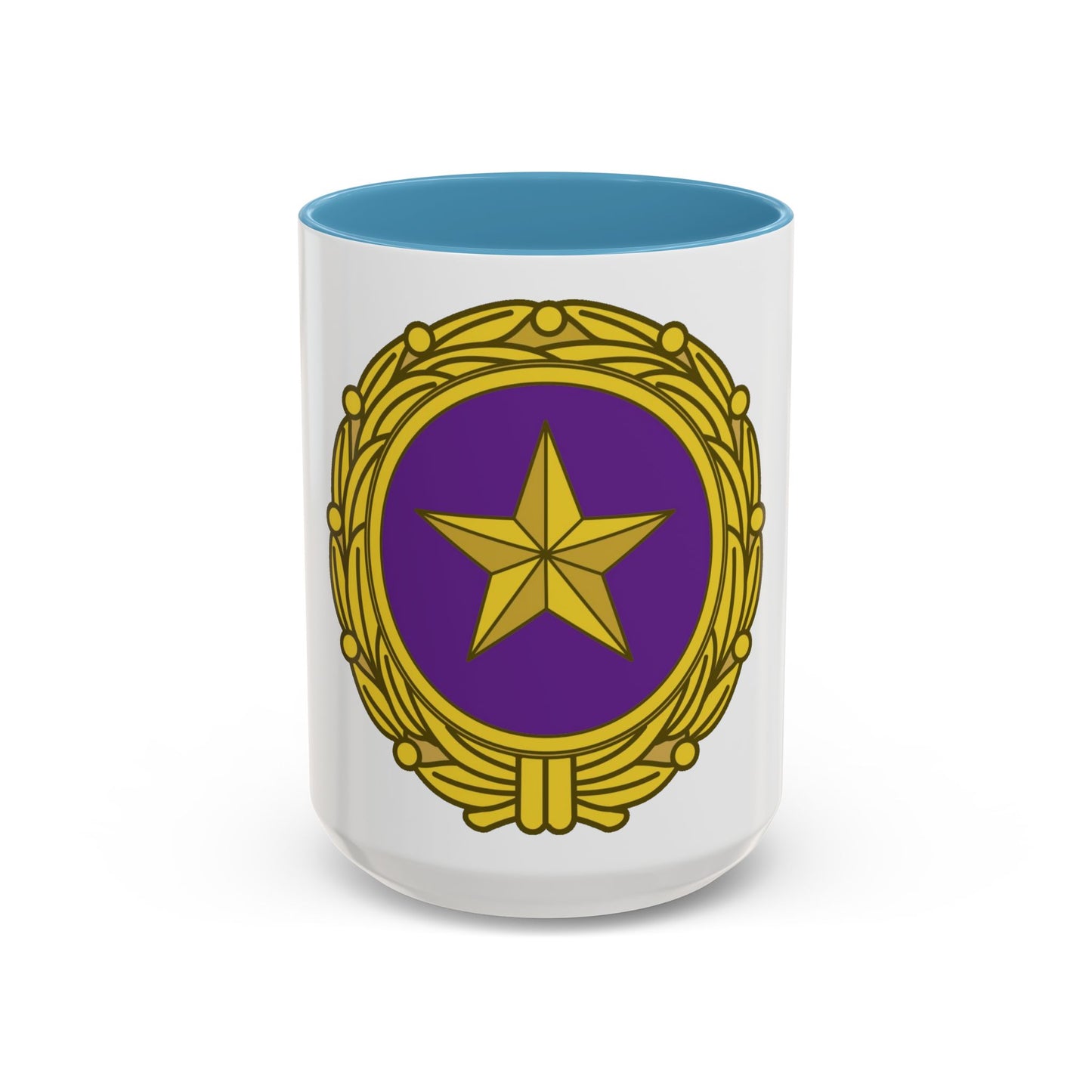 Gold Star Lapel (U.S. Army) Accent Coffee Mug
