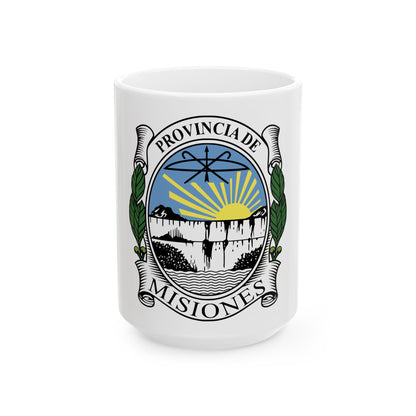 Coat of Arms Misiones Argentina - White Coffee Mug