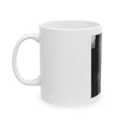 Antietam, Maryland. Eastern View Of Bridge (U.S. Civil War) White Coffee Mug