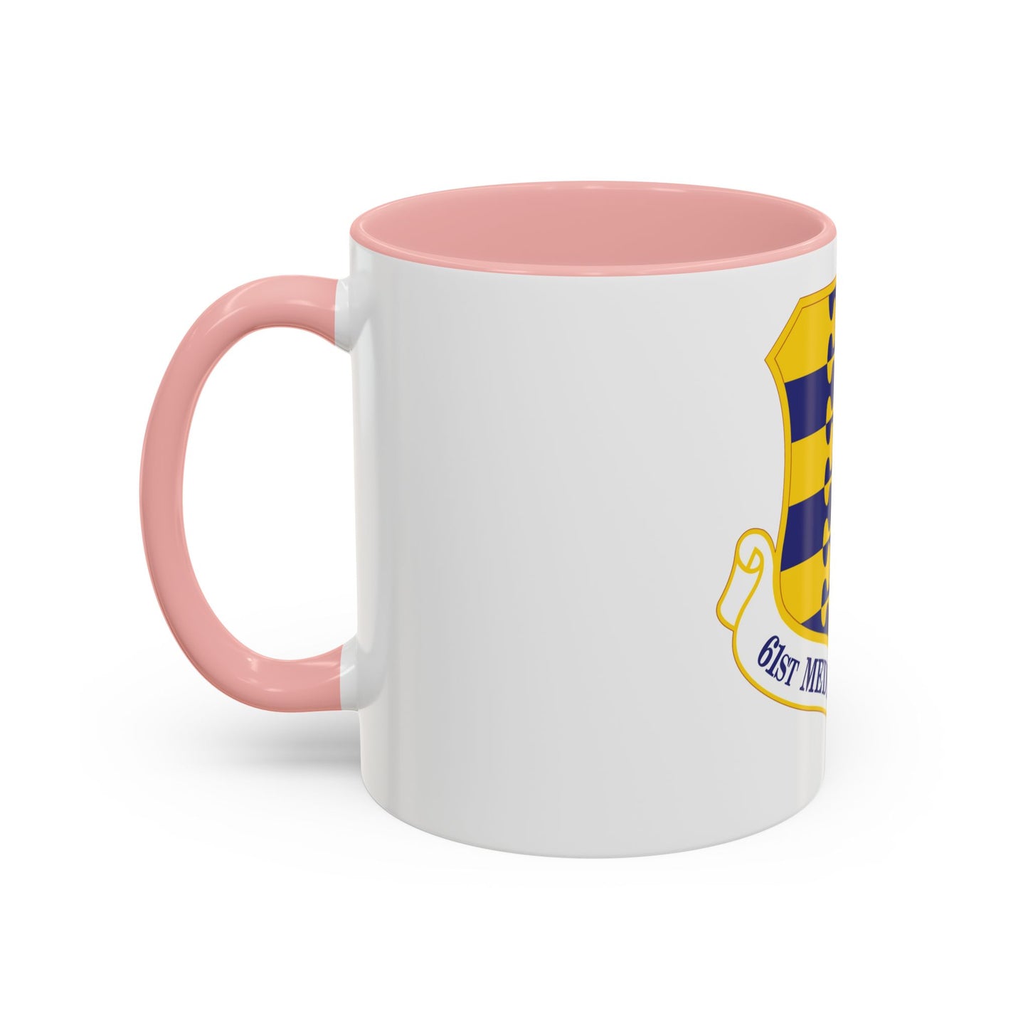 61st Medical Group (U.S. Air Force) Accent Coffee Mug