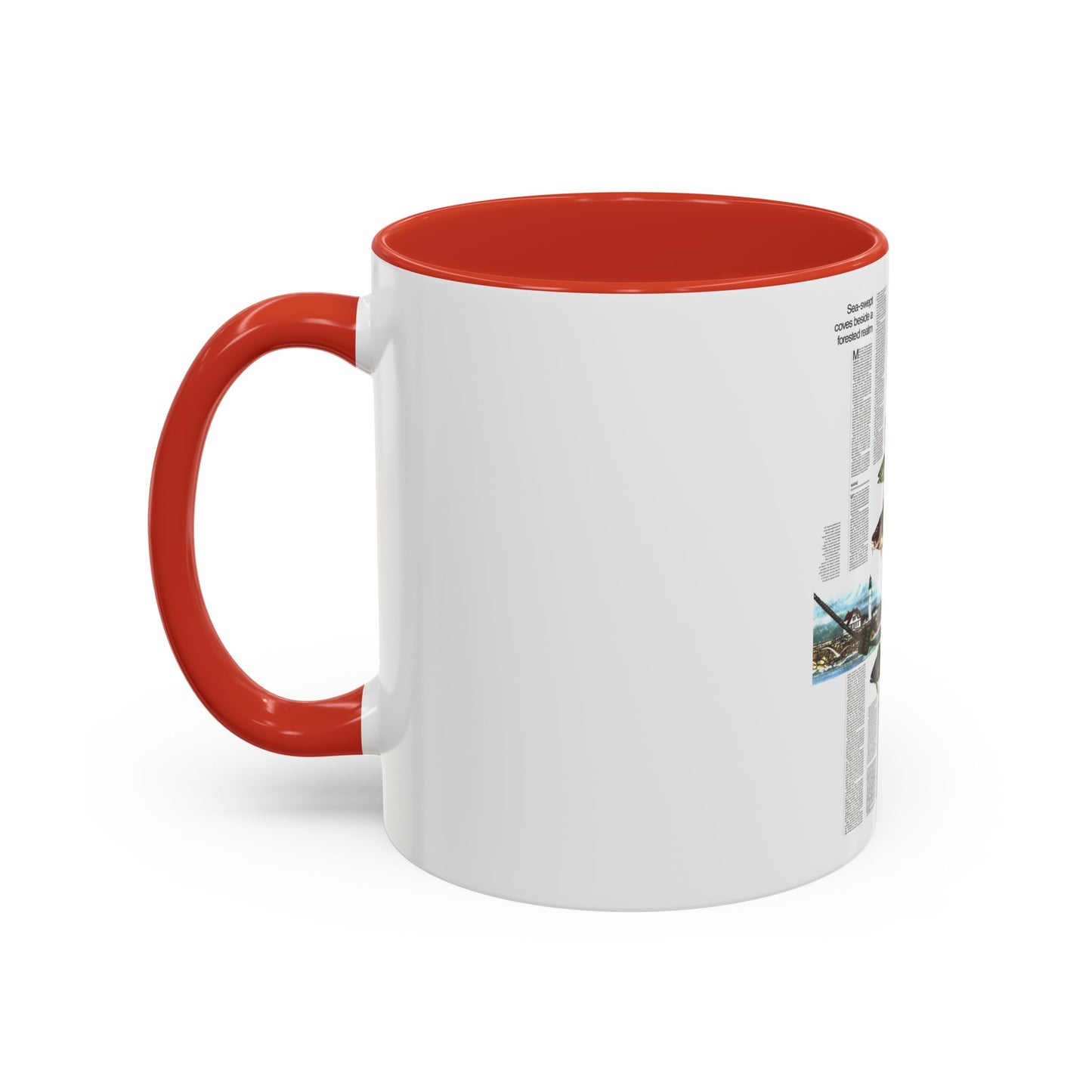 Canada - Maine, with the Maritime Provinces 2 (1975) (Map) Accent Coffee Mug